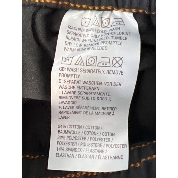 Women With Control Regular Faux Drawstring Waist Pants with Pockets Black Medium - Picture 5 of 7